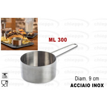 CASSERUOLA 9CM C/M INOX  11436