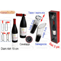 VINO 3PZ ACCESSORI    C111027*