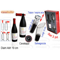 VINO 3PZ ACCESSORI    C111028*