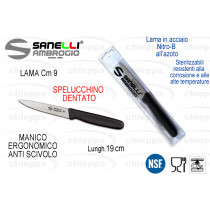 SPELUCCHINO 9 M/NERO LAMA DENT