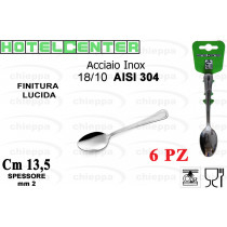 CUCCH.CAFF.6PZ 2MM18/10 GALLES