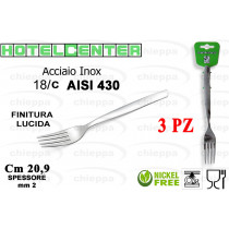 FORCH.TAV.3PZ  2MM 18/10 SHARK