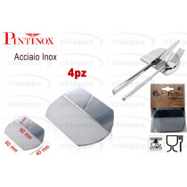 APPOGGIAPOS.4PZ INOX LUC. ZERO