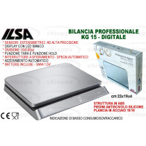 BILANCIA DIG.KG15 INOX   13760