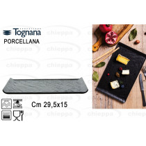 RETTANG.30X15   BLACK VULCANIA