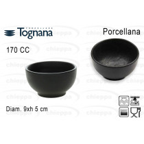 COPPETTA 9CM    BLACK VULCANIA