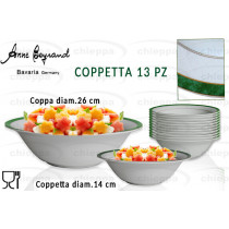 COPPETTA 13PZ MANDRAGUE 2408$*