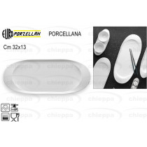 OVALE P.32X13      BIANCO LOOP