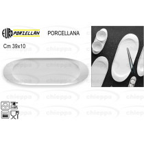 OVALE P.39X10      BIANCO LOOP