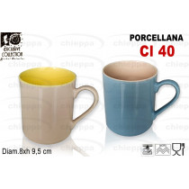 MUG CL40    COLORI ASS.C113742