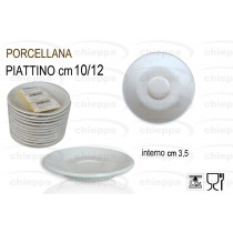 CAFFE'P.12CM PORCELLANA BIANC*