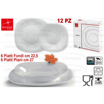 TAVOLA 12 PZ BCO   PARMA 60620
