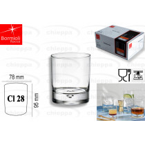 WHISKY CL.28    BARGLASS 22123