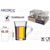 MUG CL23 VETRO TRASP.    47580