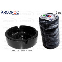 POSACENERE 10,7 EMP.NERO  187=