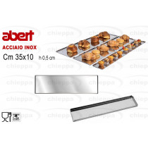 VASSOIO 35X10 PASTICCERIA INOX