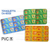 TOVAGL.COL.45X30 DECORI  ASS.*