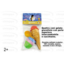 SET FORMINE CONO GELATO    987