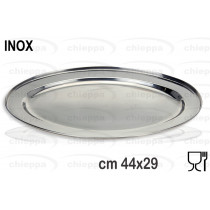 VASSOIO OVAL 44INOX A12150020*