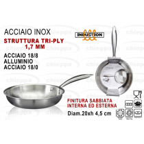 PADELLA 20 INDU.INOX C85000420