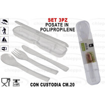 POSATE 3PZ C/CUSTOD. 101002490