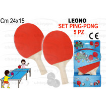 GIOCO PING-PONG SET  S04300080