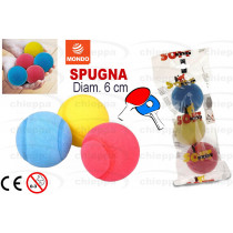 TRIS PALLINE CM.6       SPUGNA
