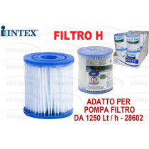 CARTUCCIA FILTRO H       29007